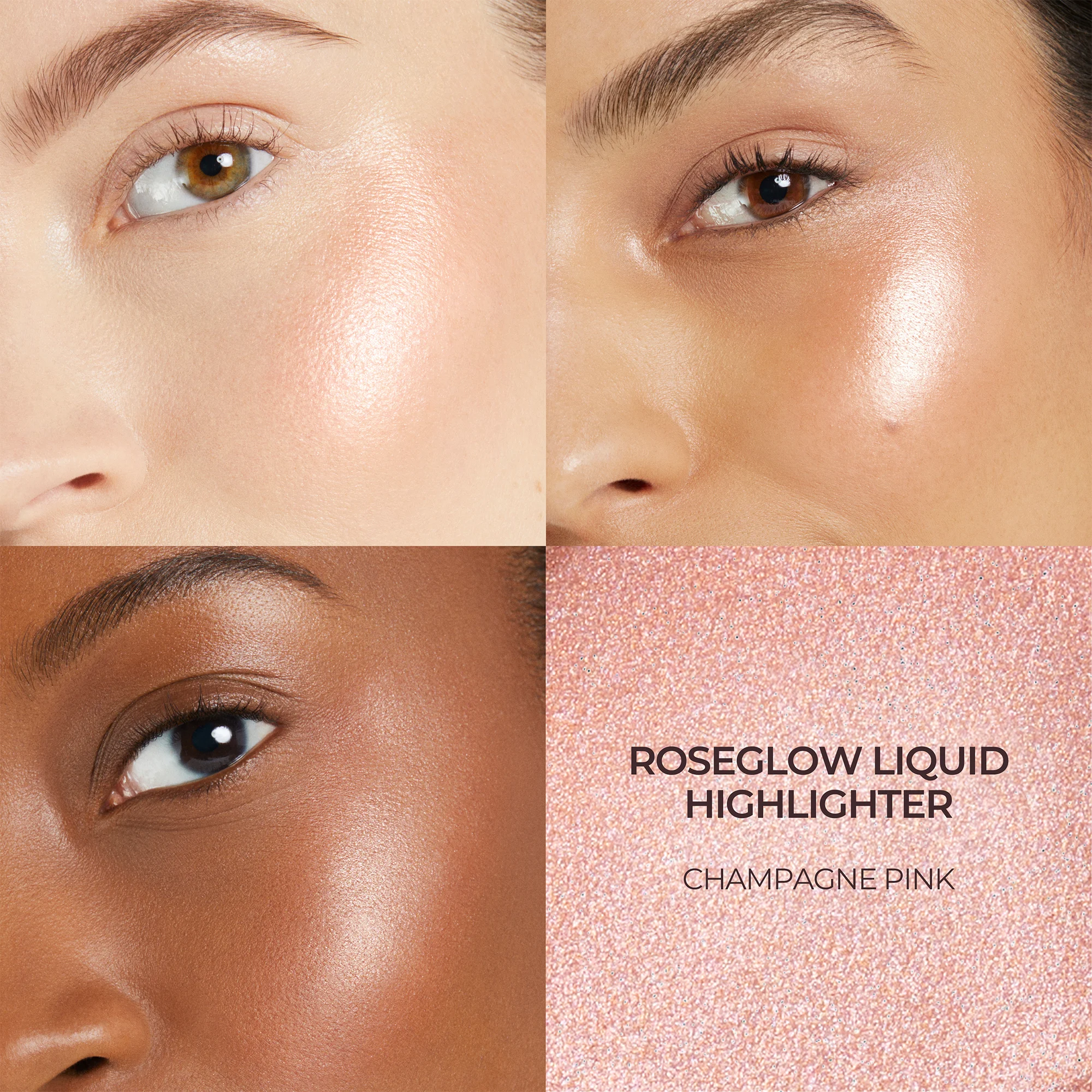 ROSEGLOW LIQUID HIGHLIGHTER |- CHAMPAGNE