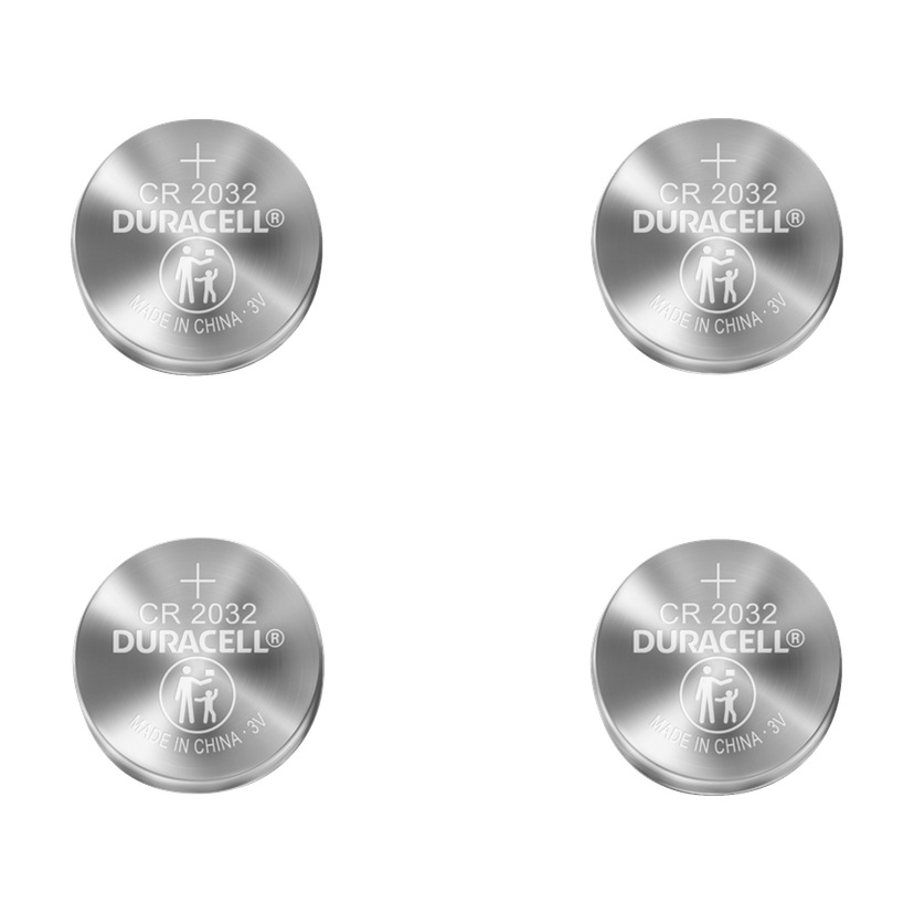 Knappecellebatterier CR2032 4-pk