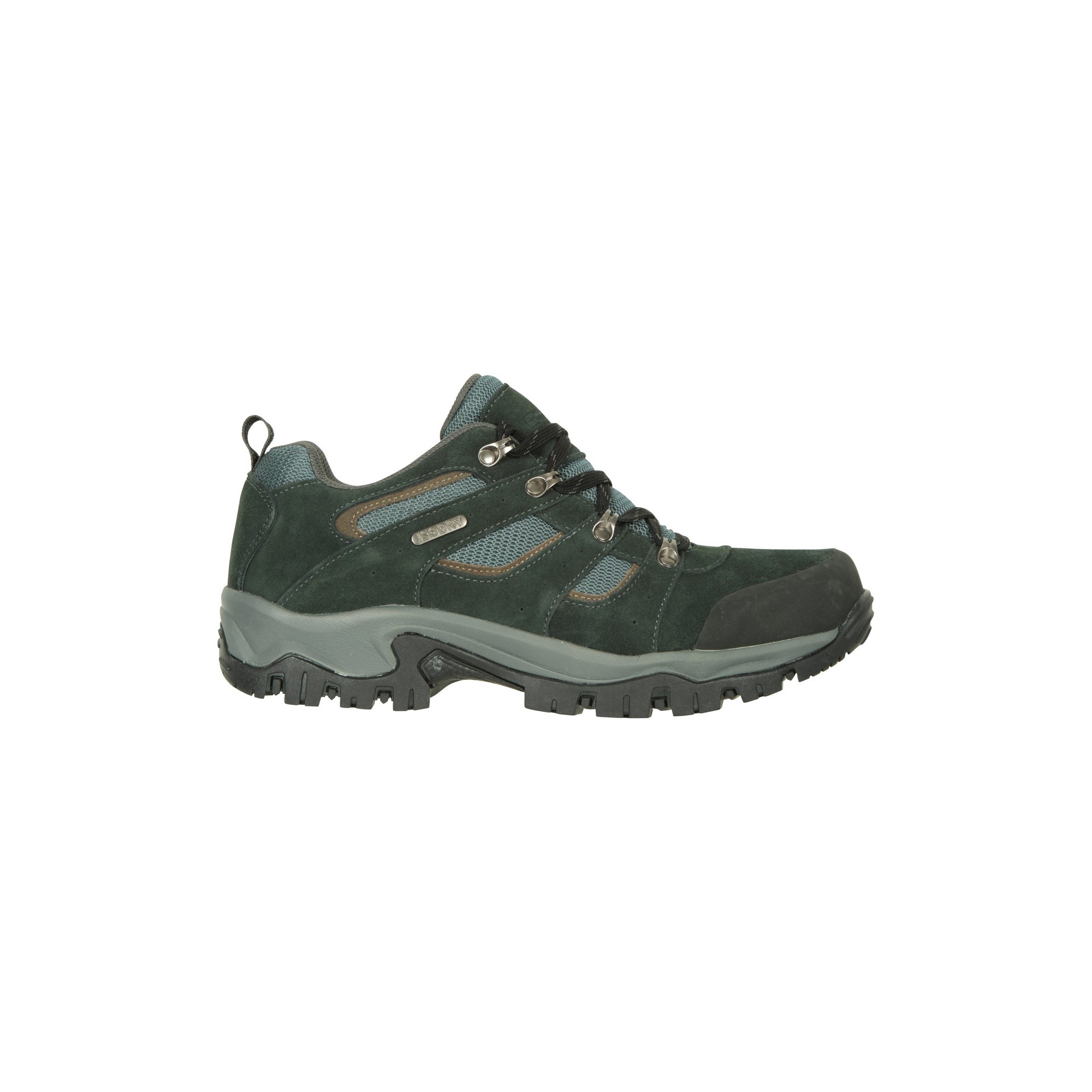 Tênis de caminhada Mountain Warehouse Voyage em camurça com cadarço