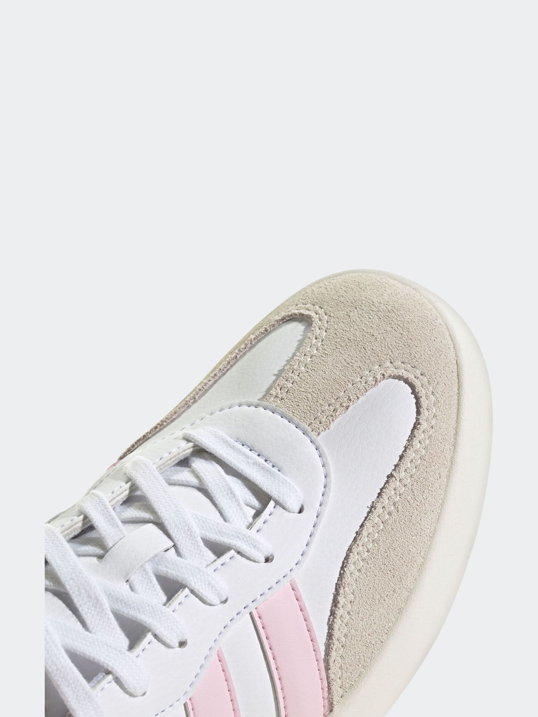 Wit/Grijs - adidas Barreda-sneakers
