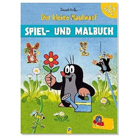 Trötsch Der kleine Maulwurf - Spiel und Malbuch