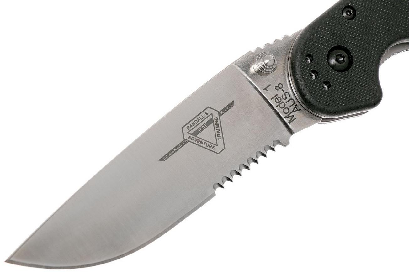 Ontario RAT-1 SS serrated edge, 8849