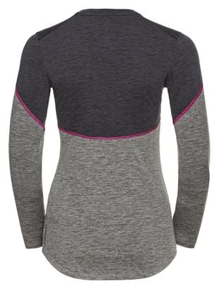 Maillot Manches Longues Femme Odlo Revelstoke PW 150 Gris