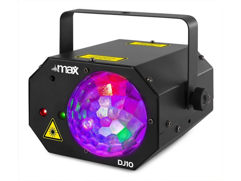 MAX Lichteffekt DJ10 Jelly Moon Jelly Moon mit rotem und grünem Laser