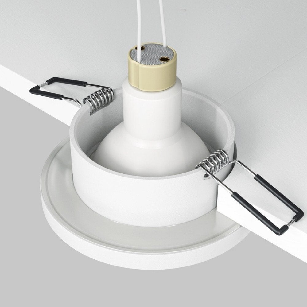 Stark inbouw plafondspot in wit GU10 IP65 rond