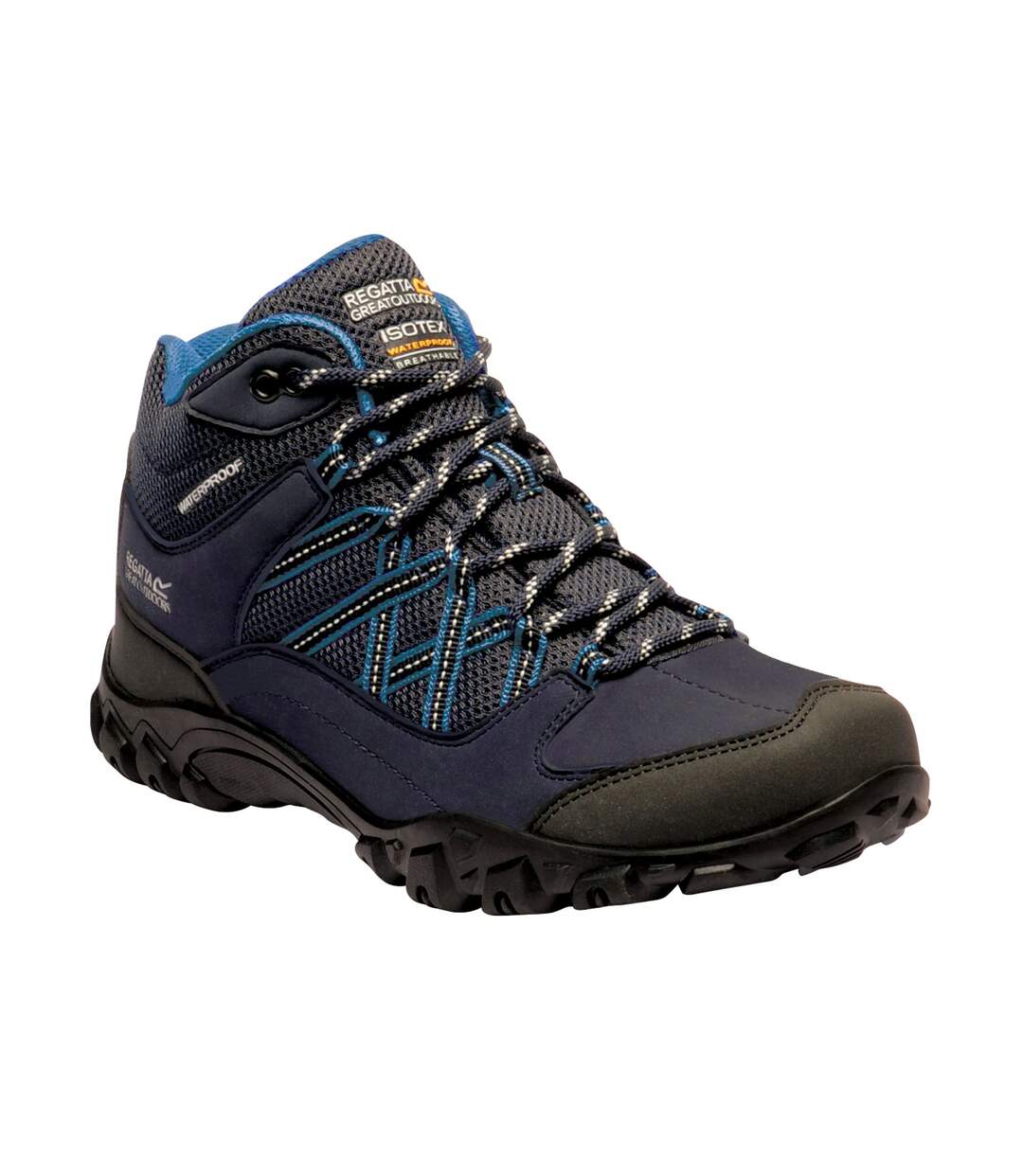 Regatta - Chaussures de marche EDGEPOINT - Femme (Bleu marine/bleu pétrole) - UTRG4575