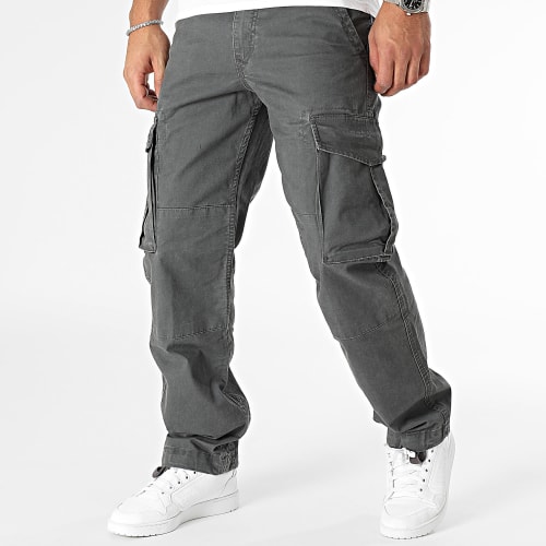Pantalon Cargo Flex Fit Gris Anthracite