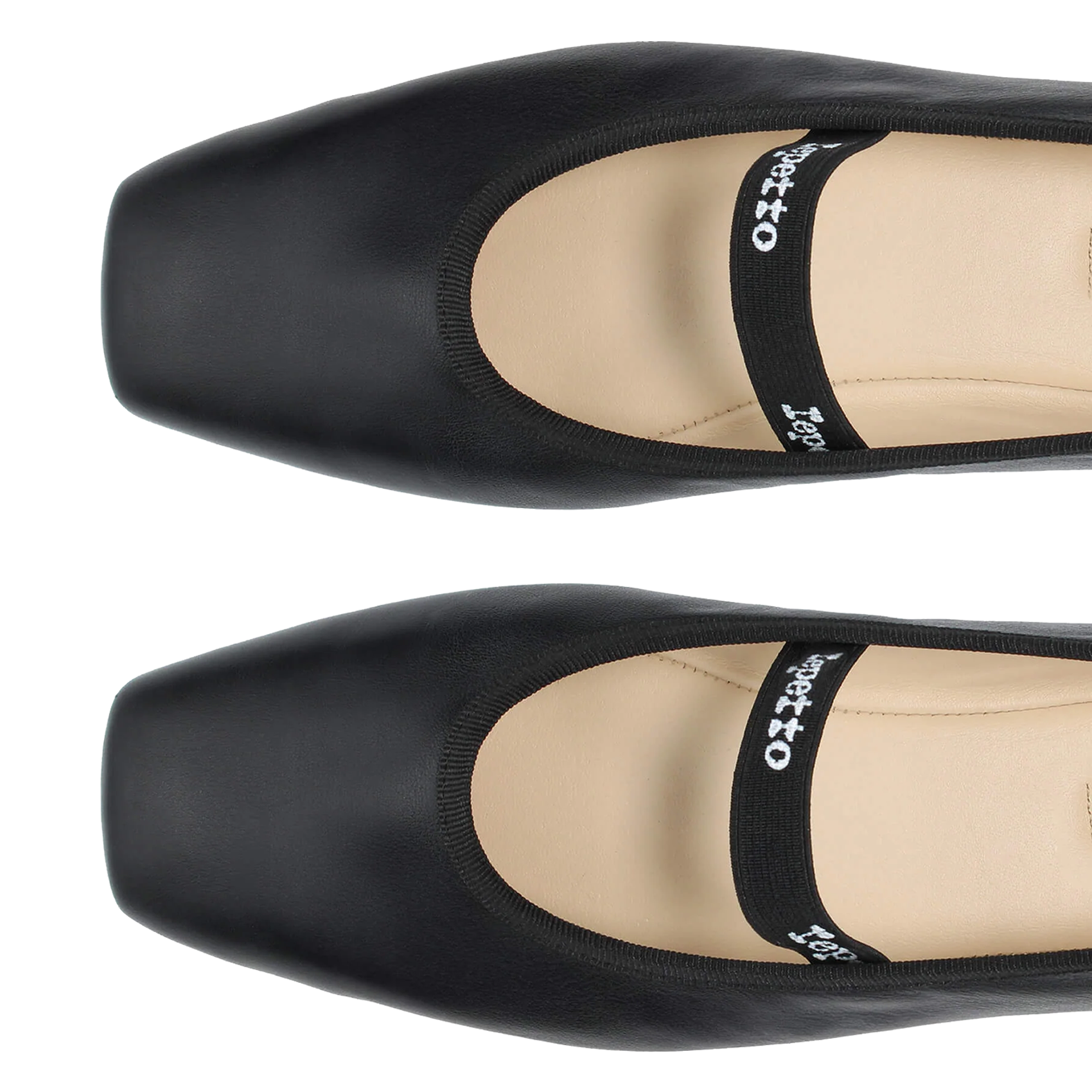 LISBETH - Ballerines en cuir | Noir