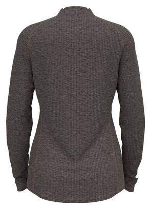 Polaire Seconde Couche Femme Odlo Tencia Full Zip Gris
