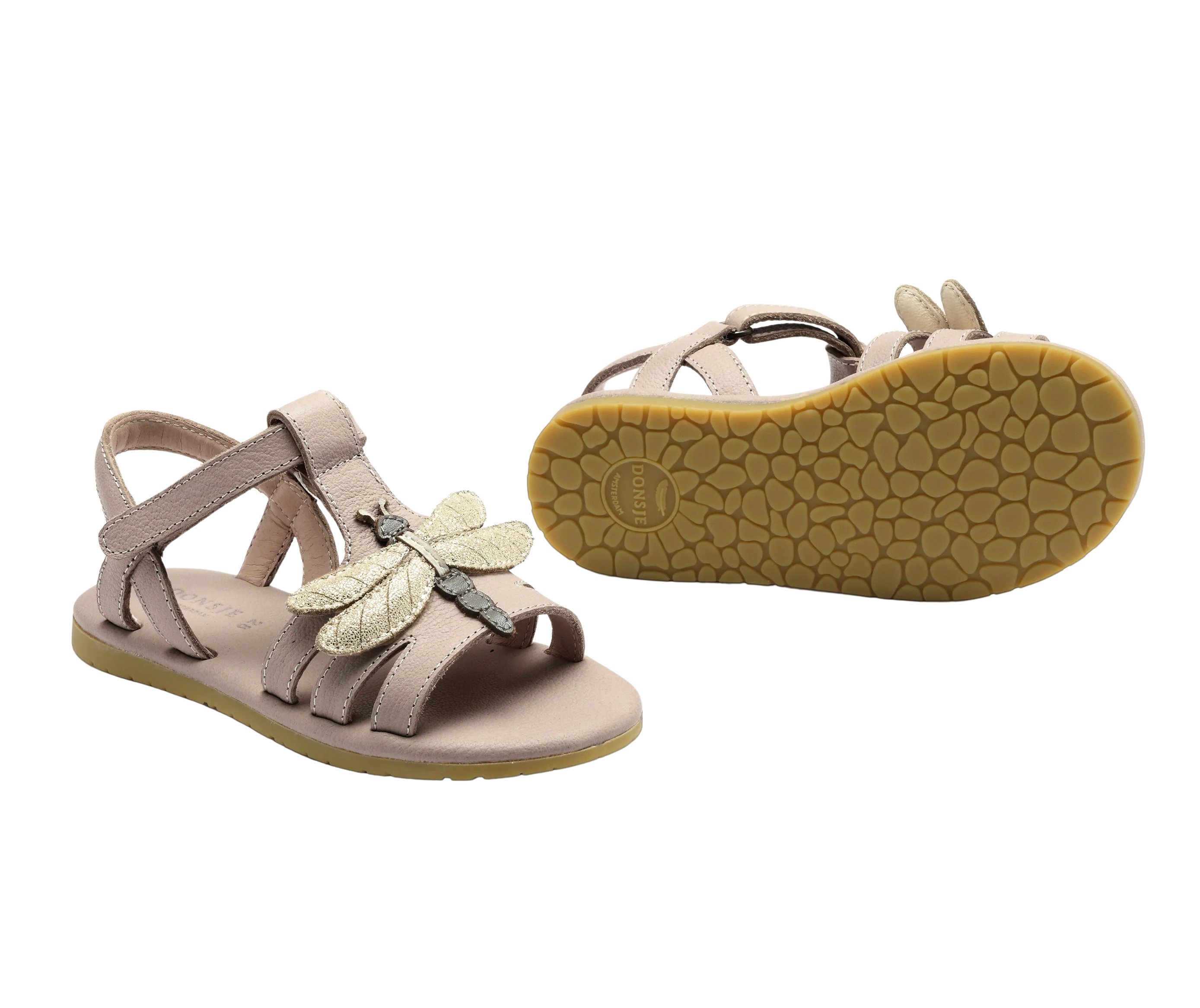 Qiles Sky Sandals | Libelle | Soft Lavender Leather