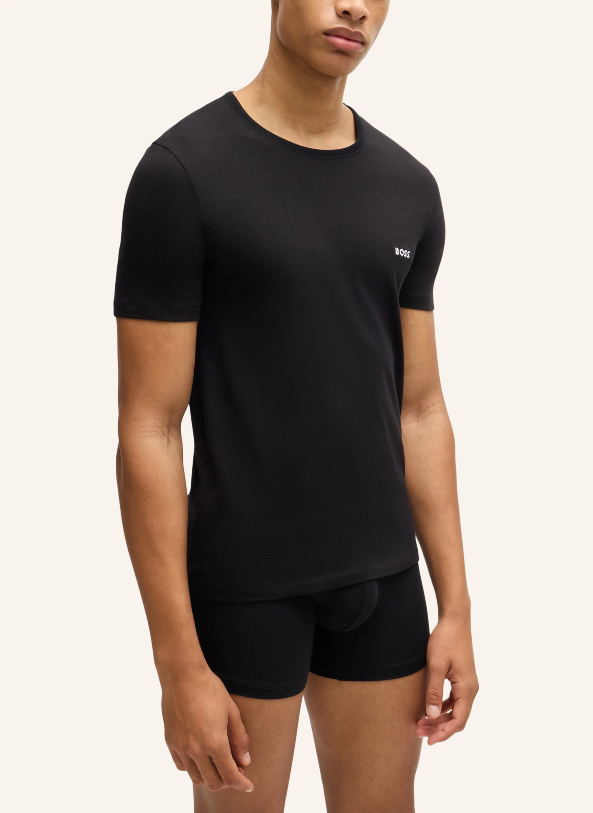 BOSS Unterwäsche Top TSHIRTRN 3P CLASSIC Regular Fit