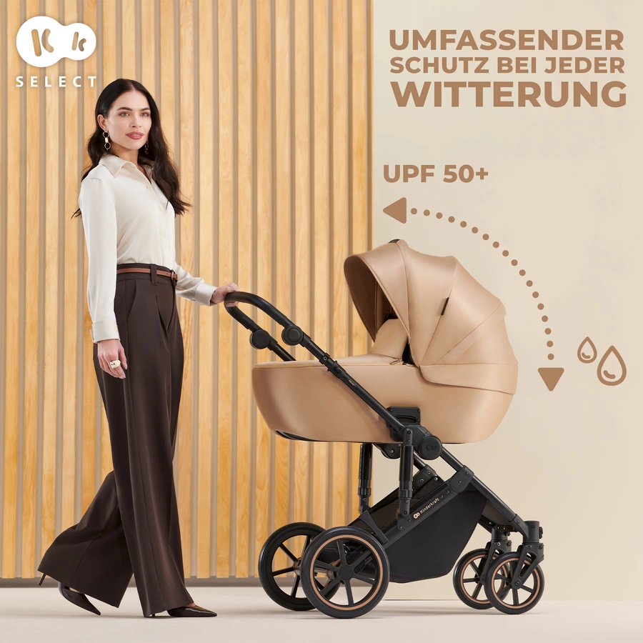 Kinderkraft Kombikinderwagen PRIME 2 2 in 1 Shadow Grey