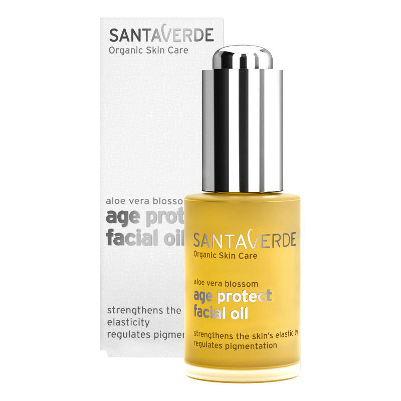 Santaverde Aloe vera age protect facial oil 30ml