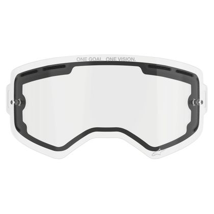 Ecran Masque Alpinestars SUPERTECH DOUBLE PANE - Incolore
