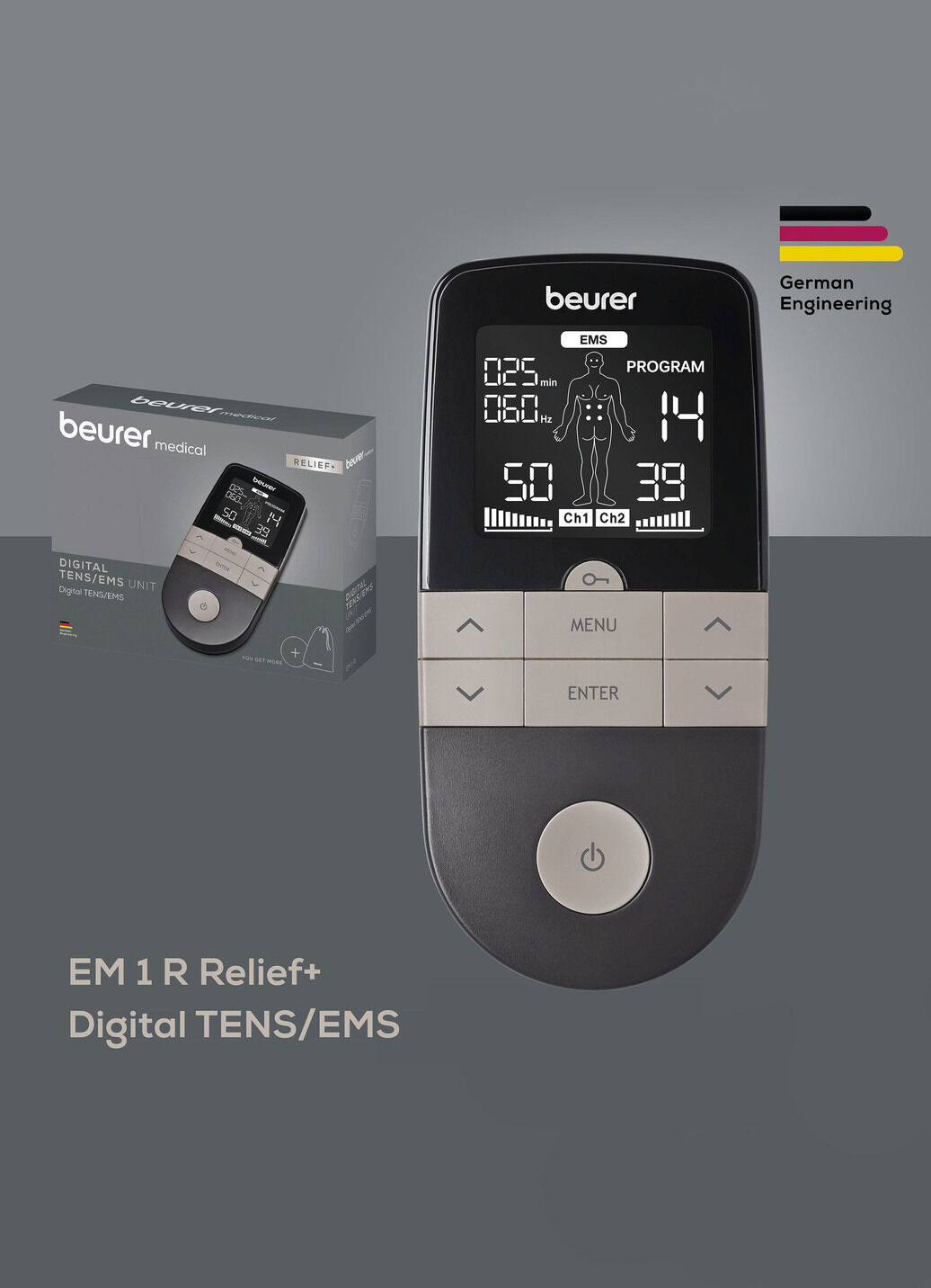TENS/EMS Kombigerät Relief +