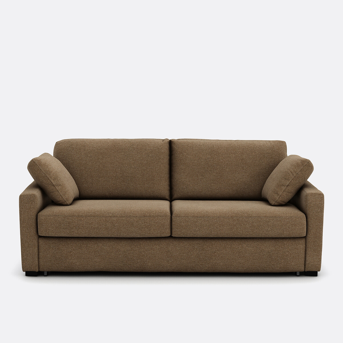 LA REDOUTE INTERIEURS<br>Sofá-cama estruturado com estampa salpicada, Bultex, Timor
