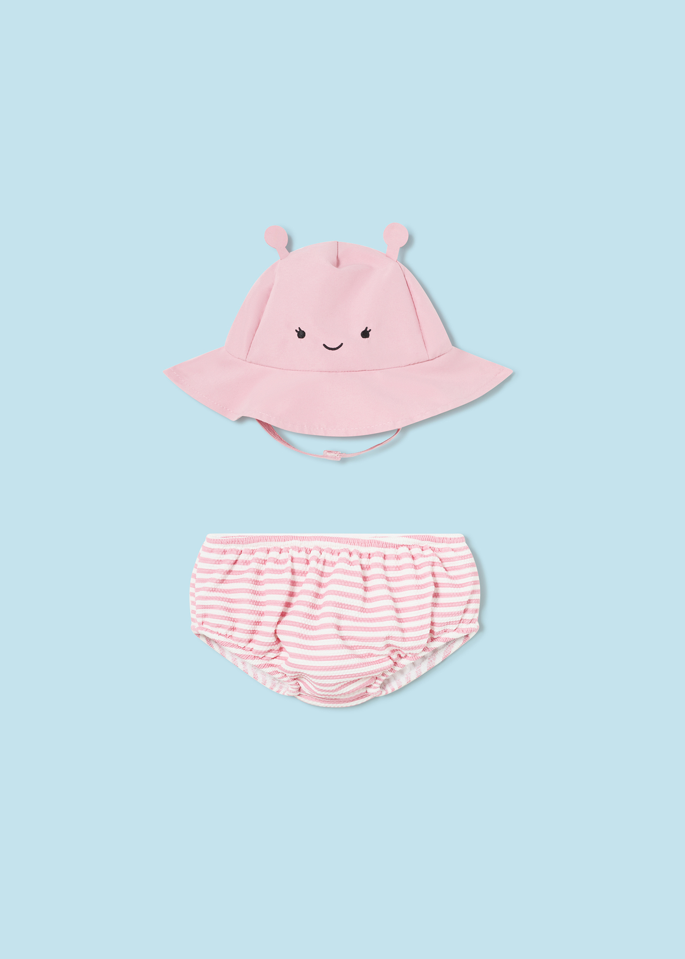 Conjunto de maiô e chapéu para recém-nascido Nectar
