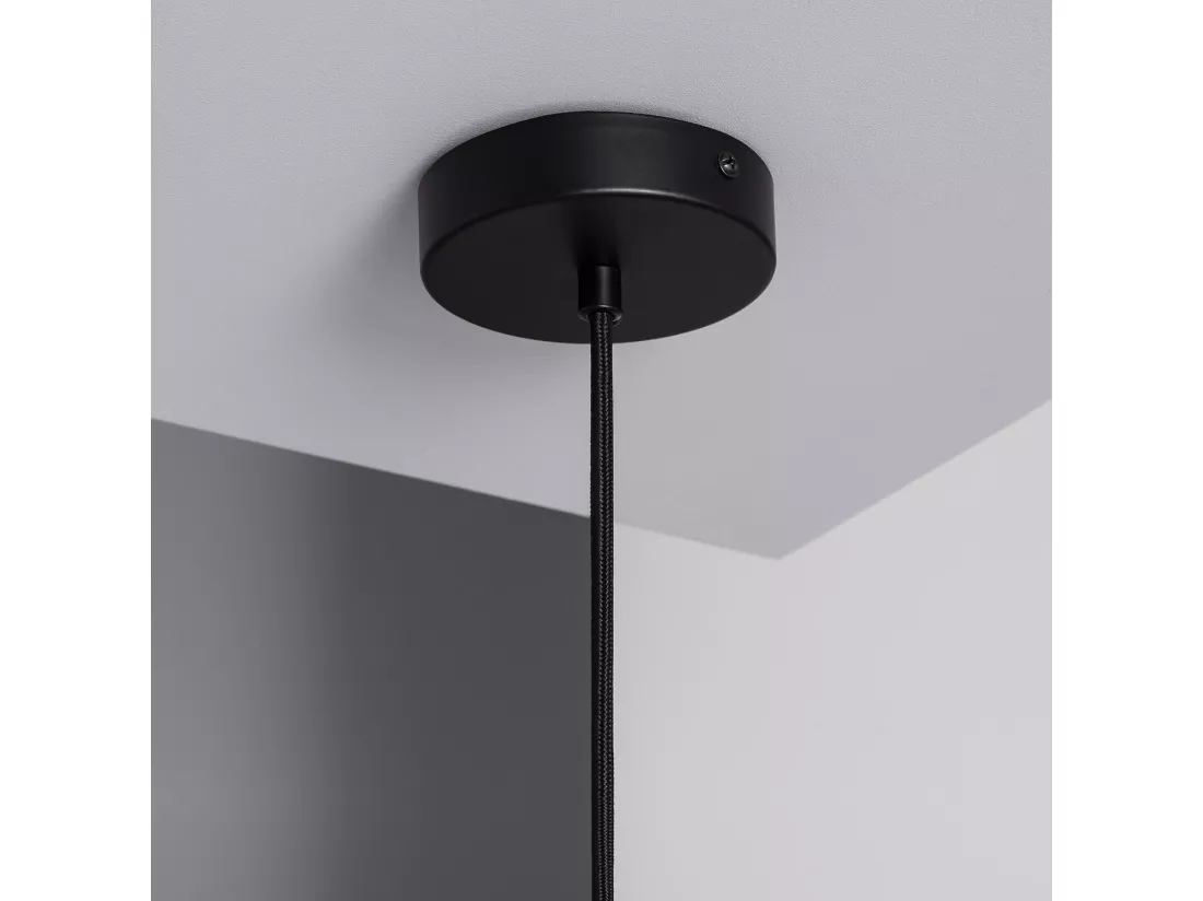 Suspension Métal Hura Noir