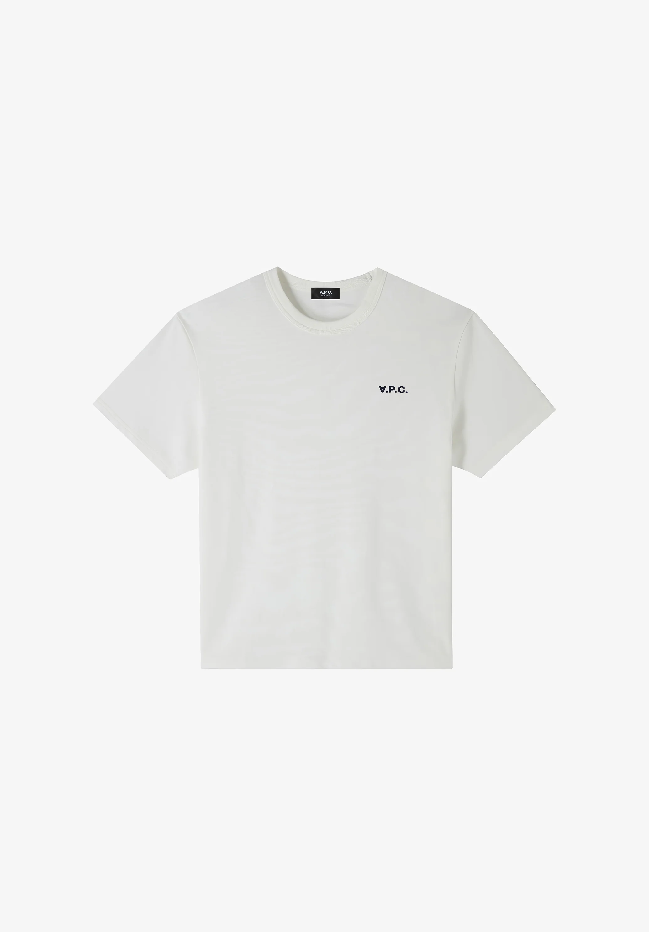 t-shirt boxy petit vpc - Blanc/dark navy