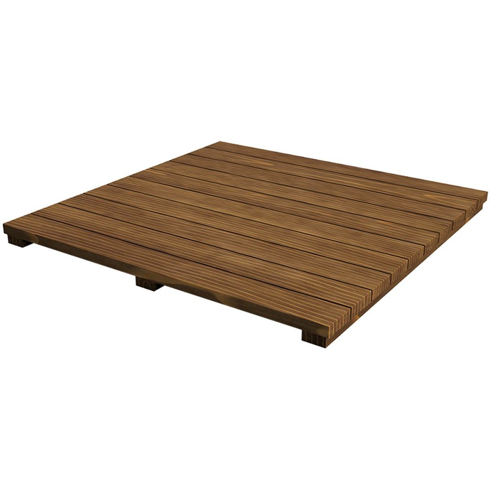 Plateau en acacia pour module d'extension big green egg