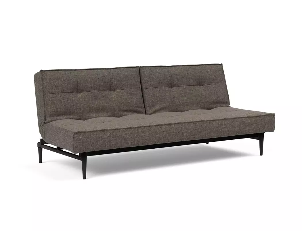 Schlafsofa Splitback Styletto schwarz
