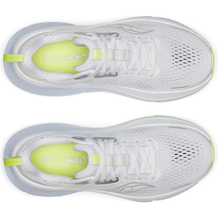 Saucony Guide 18 Womens White/Ice Melt
