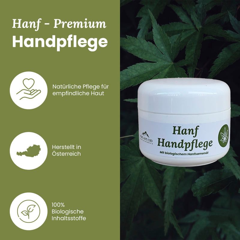 Pure Alps Hanf Handpflege