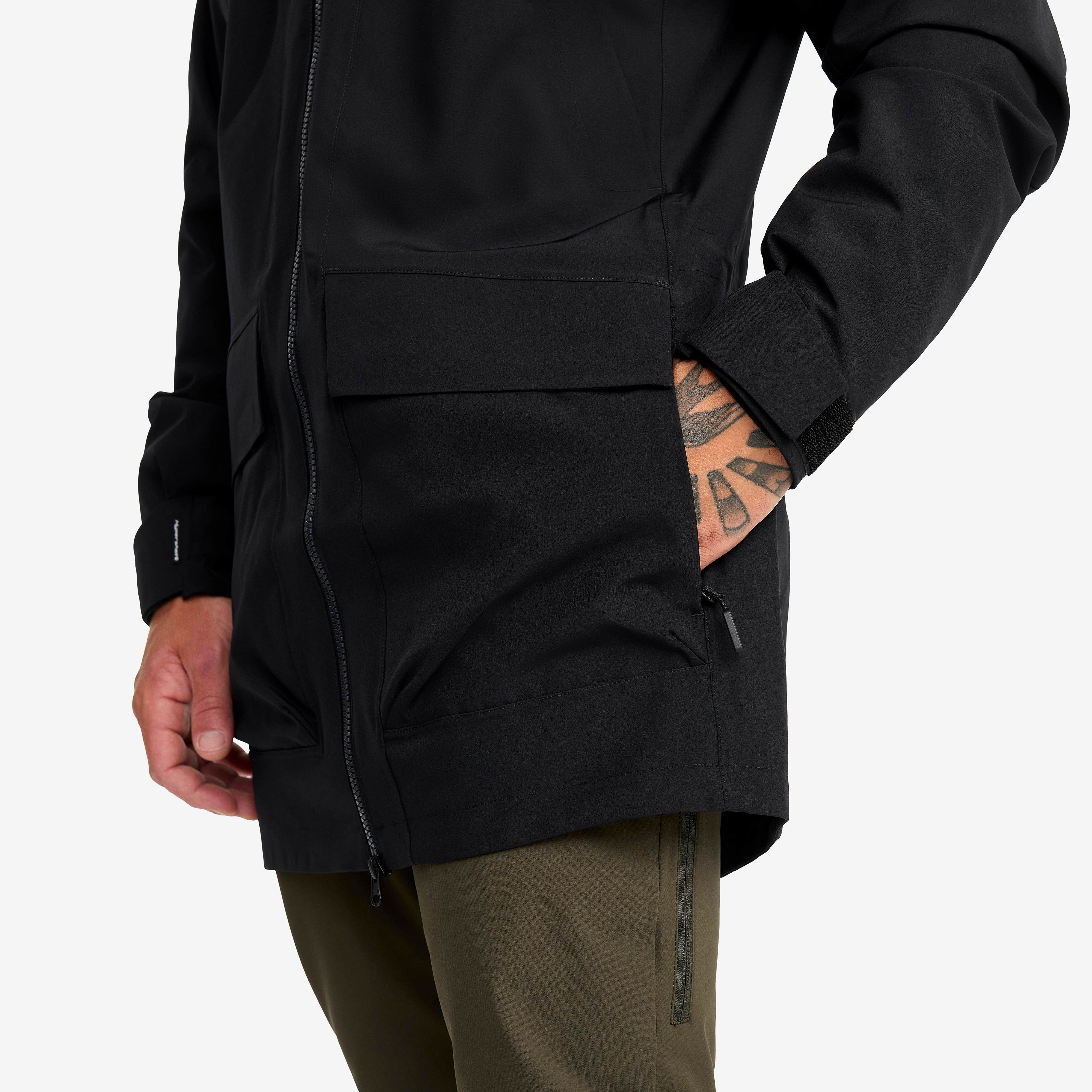 Nevis 2L Parka Herre Black