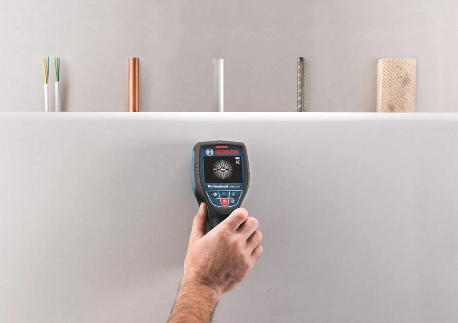 Bosch D-Tect 120 10.8V Li-Ion multidetector set (1x 2.0h accu) in L-Boxx