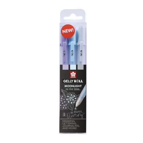 SAKURA® Gelly Roll Moonlight 06, 3er-Sets