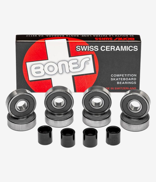 Bones Bearings Swiss Ceramics Kugellager (black)