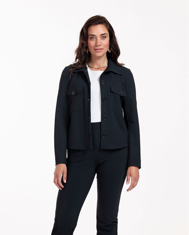 Studio Anneloes - Claire Bonded Jacket - Jas - Blauw