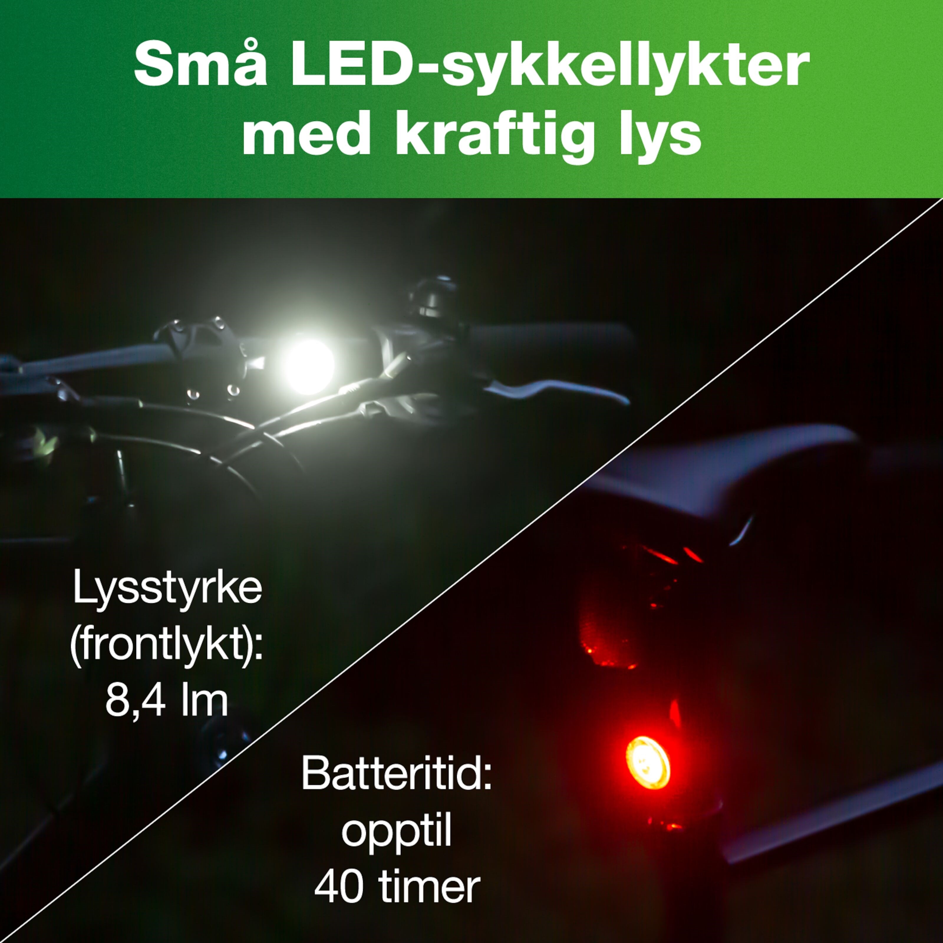 Ledsavers Sykkellykter