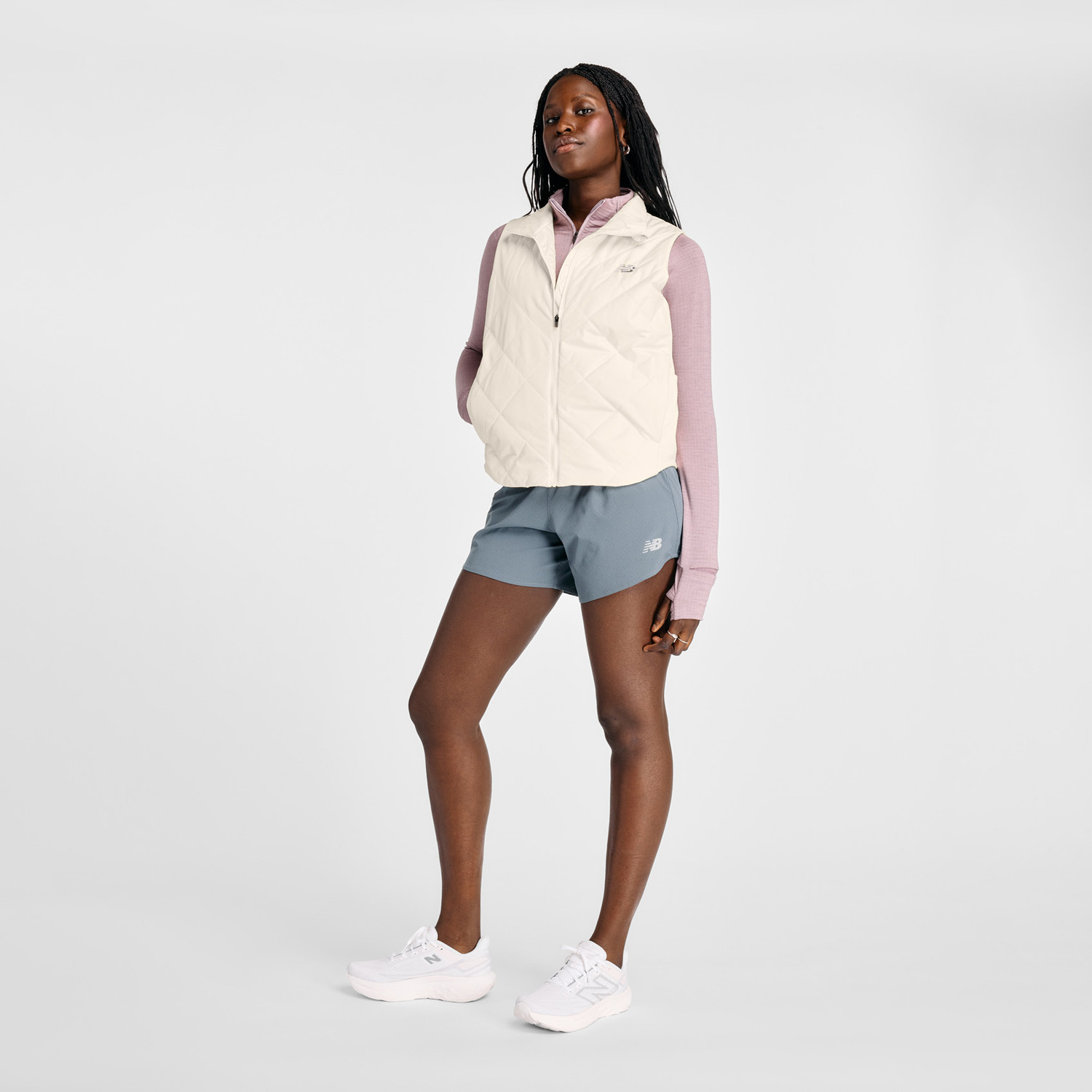 New Balance Quilted Vest Dames