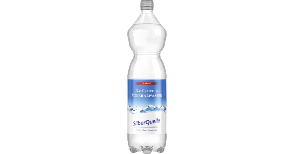 SilberQuelle Mineralwasser belebend 6x 1,5 Liter (Einweg)