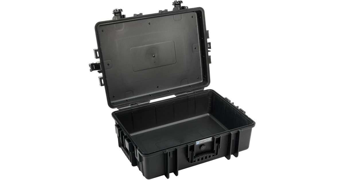B&Woutdoor.case type 6500 RPD koffer  (Zwart)