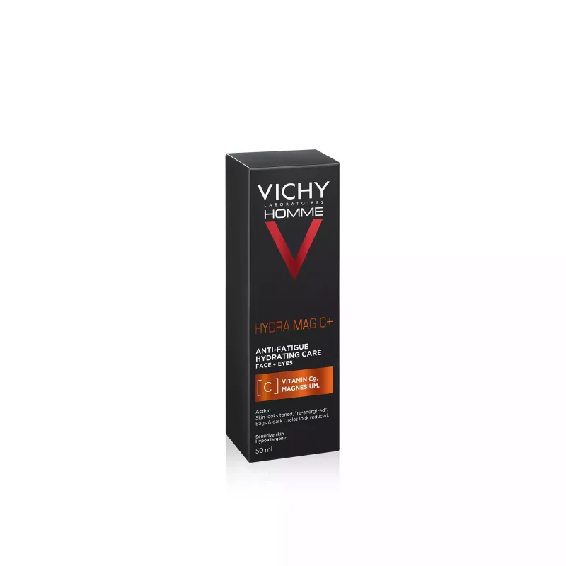 HydraMag C + Soin hydratant anti-fatigue Visage + Yeux - Homme - 50ml