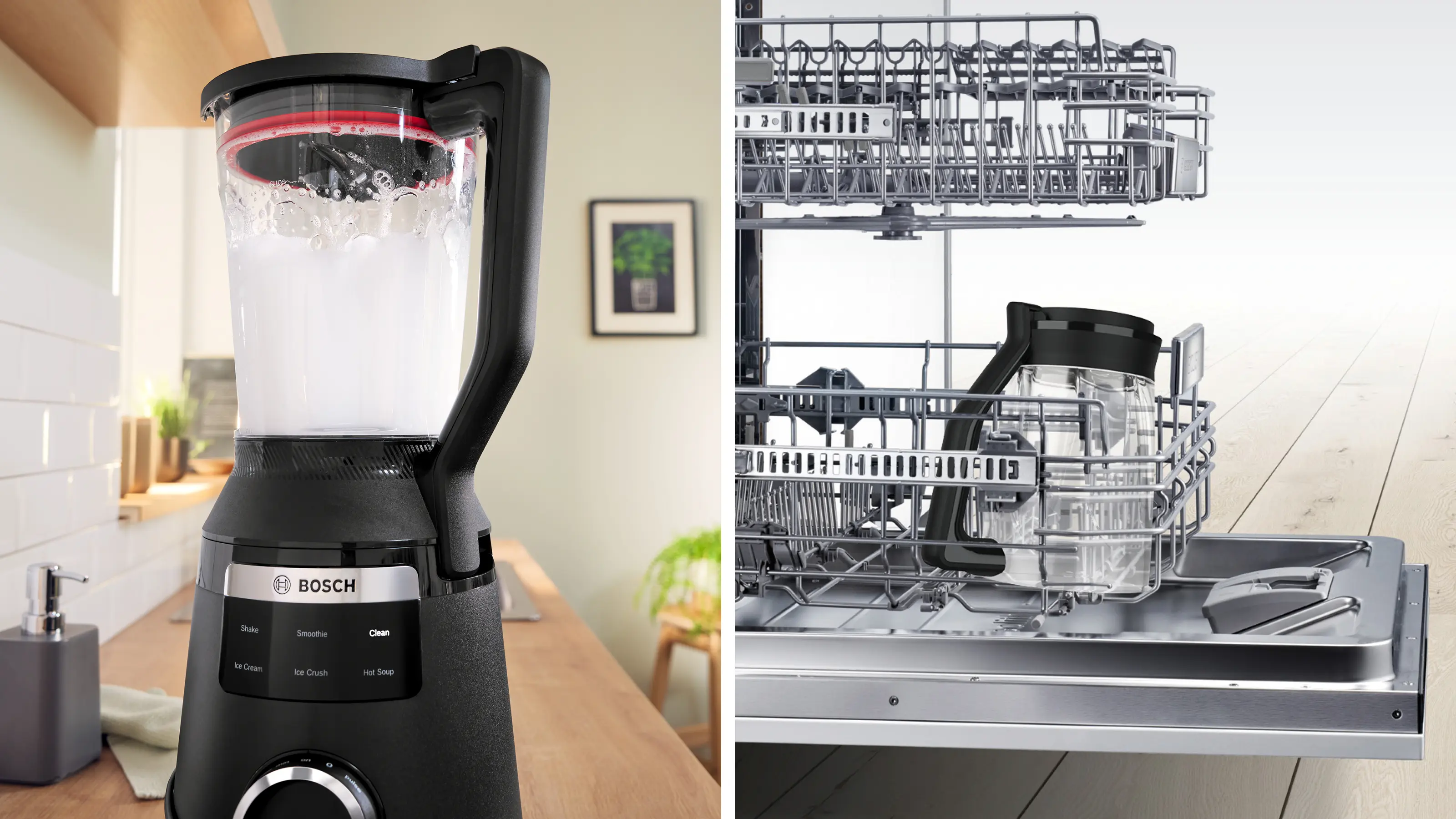Serie 6 Blender met hoge prestaties VitaPower 1800 W Zwart
