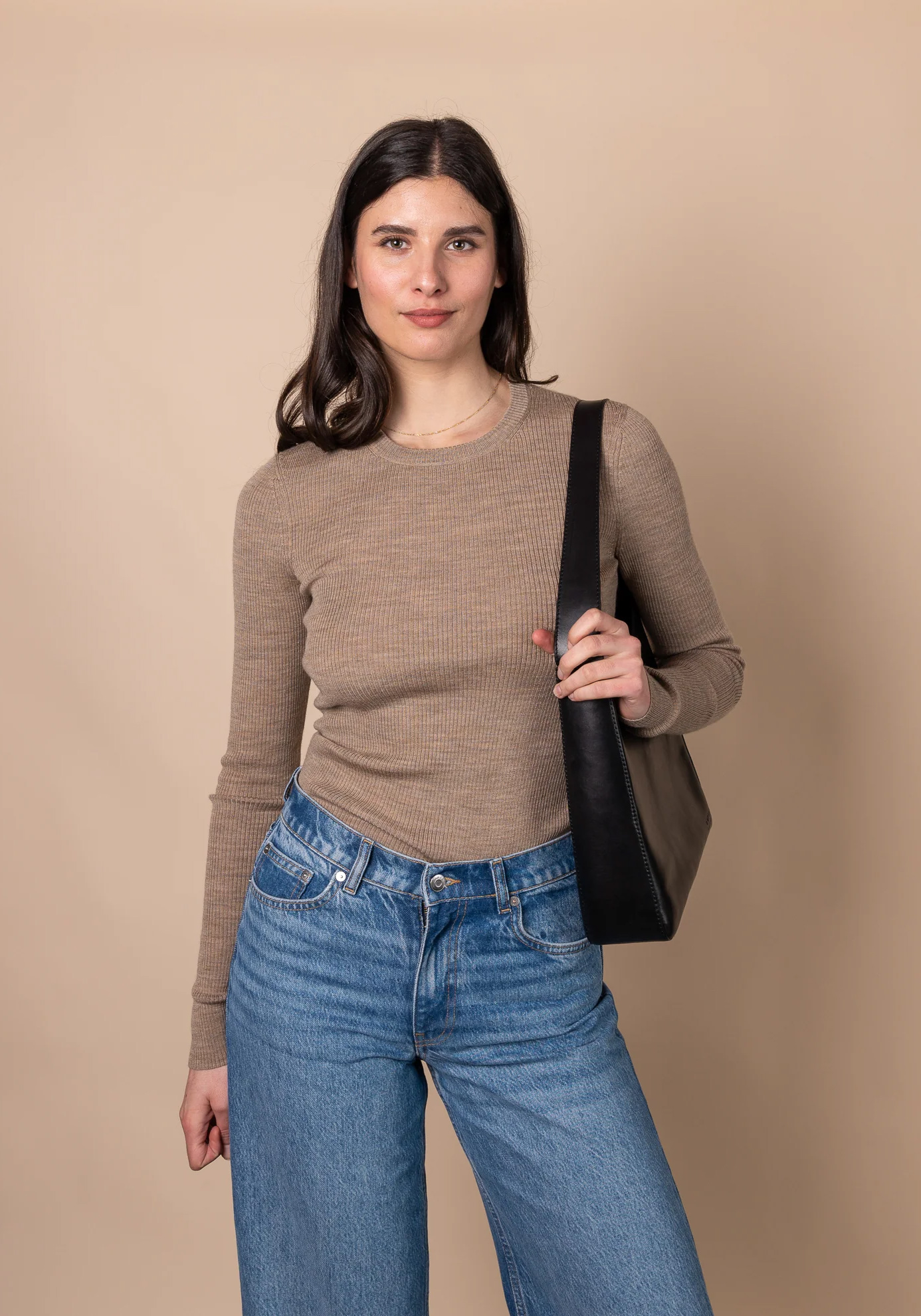 O My Bag Handtasche Vicky Classic Leather Black