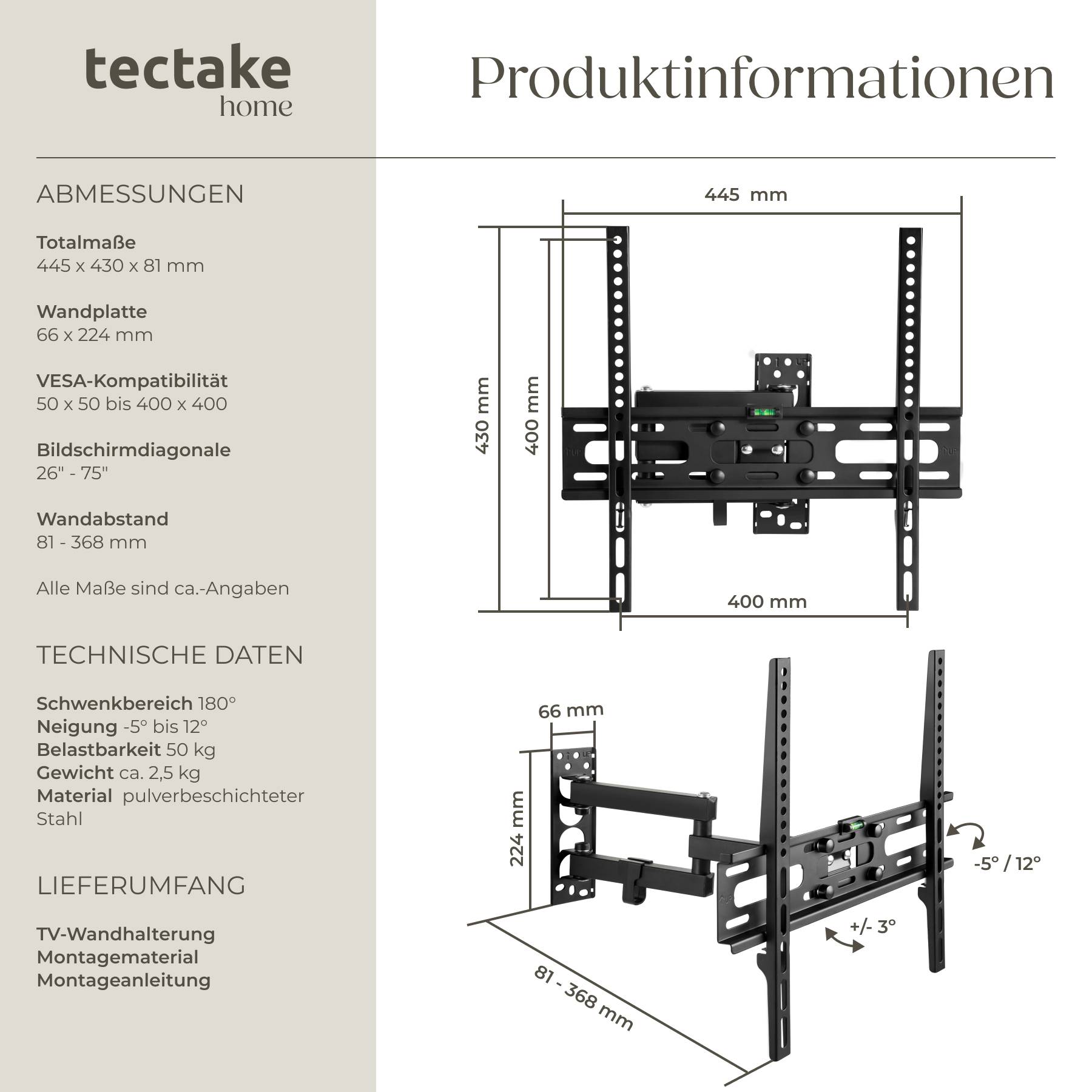 TV Wandhalterung