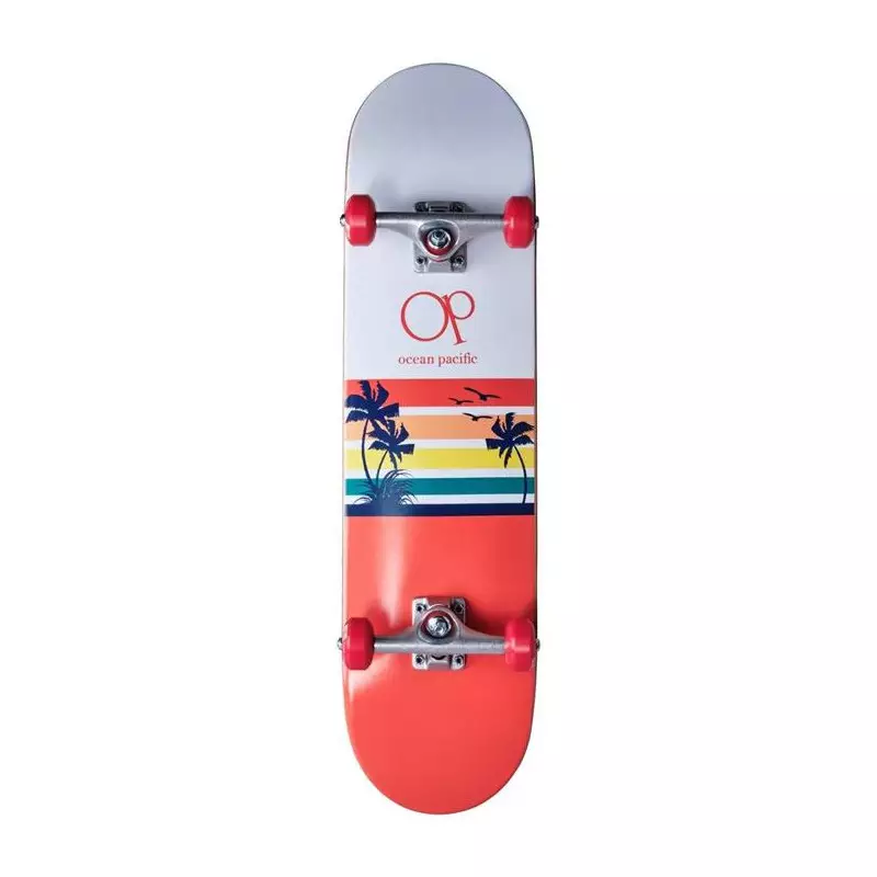 Skate OCEAN PACIFIC Sunset Blanc/Rouge) 8.0