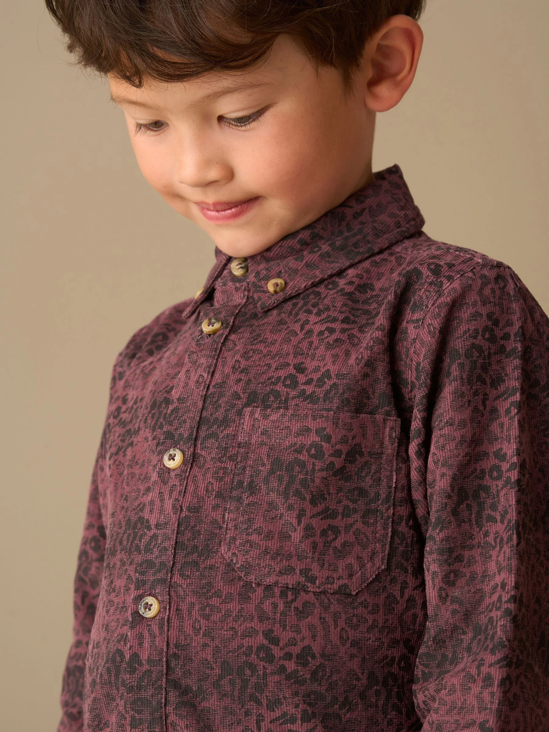 Angel & Rocket Hayes Leopard Jacquard Shirt
