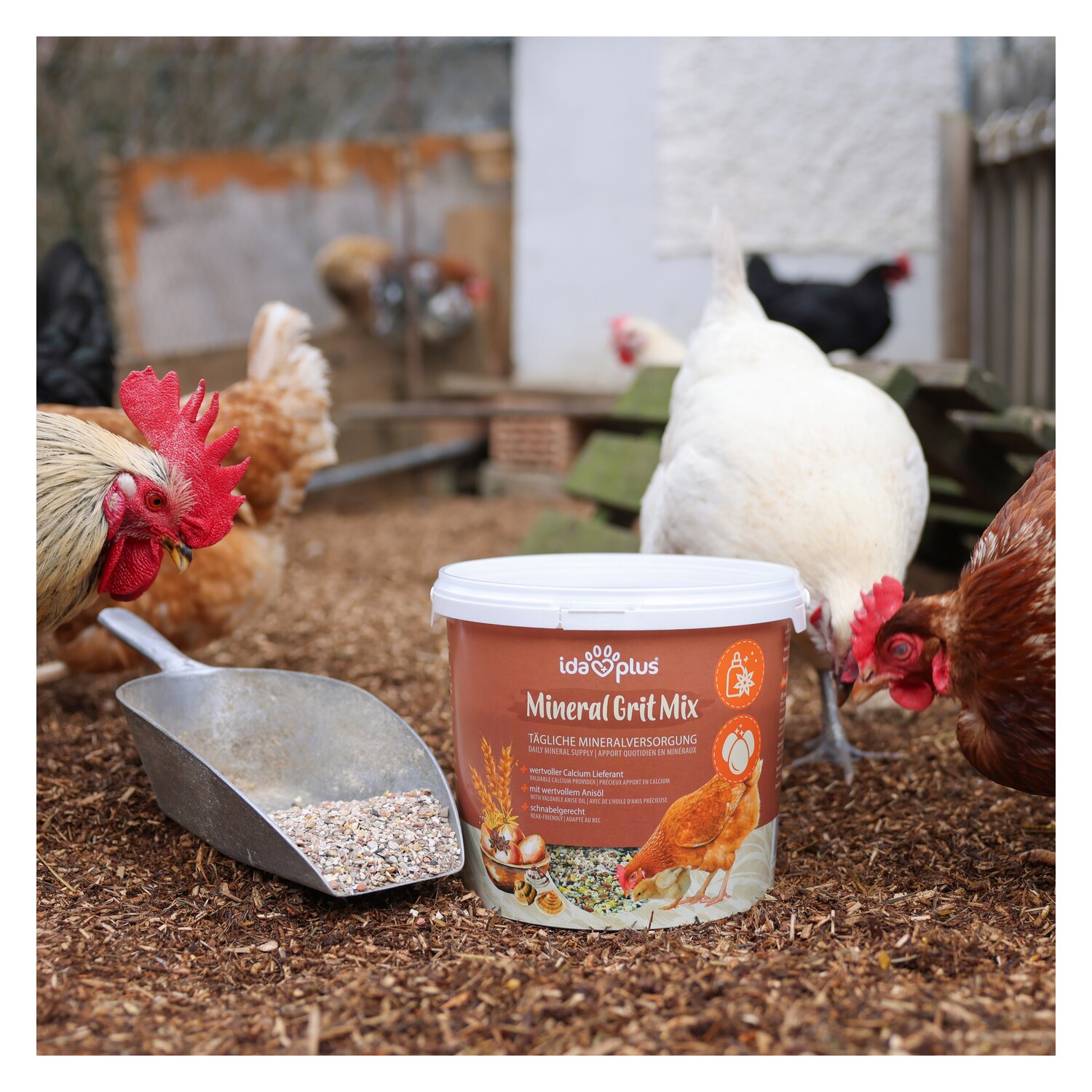 ida+plus Mineral Grit Mix  - 5 kg