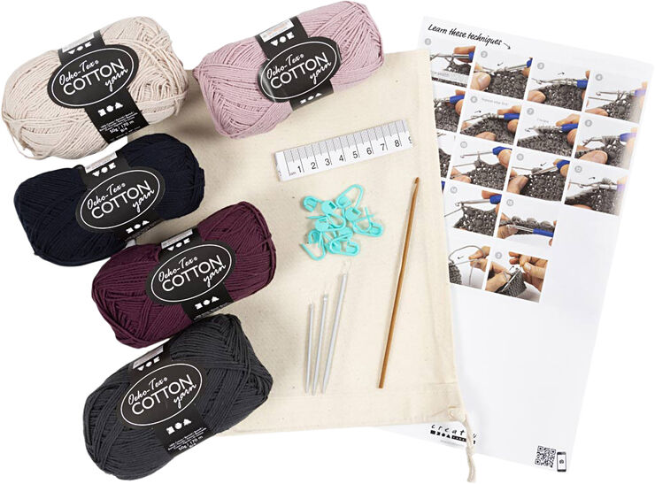 Creativ Company Start DIY Kit Hækle