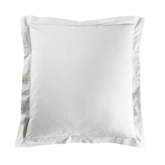 TAIE OREILLER 63X63CM UNI 57 FILS LINA BLANC