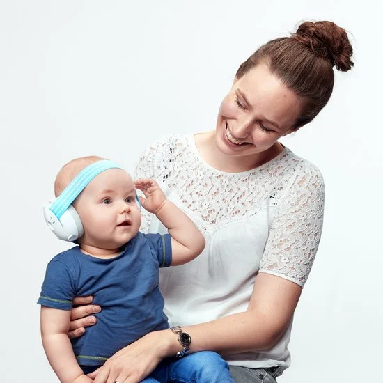 Casque anti-bruit Muffy Baby   Blue        de               Alpine