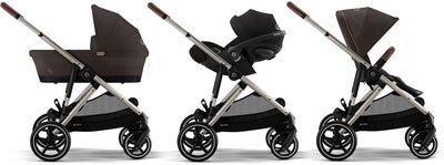 Cybex GAZELLE S Sportsvogn, Taupe/Chocolate Brown