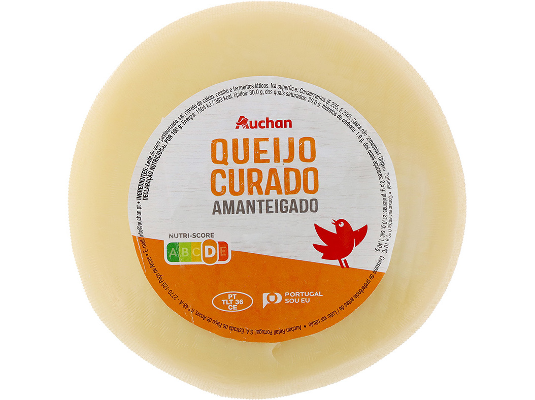 QUEIJO VACA AMANTEIGADO AUCHAN KG