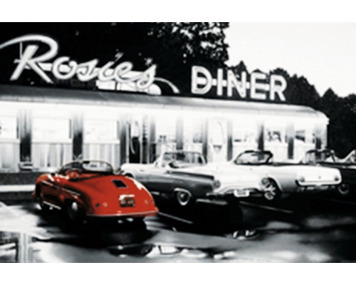 Decoratiepaneel Rosie's Diner 61x91 cm