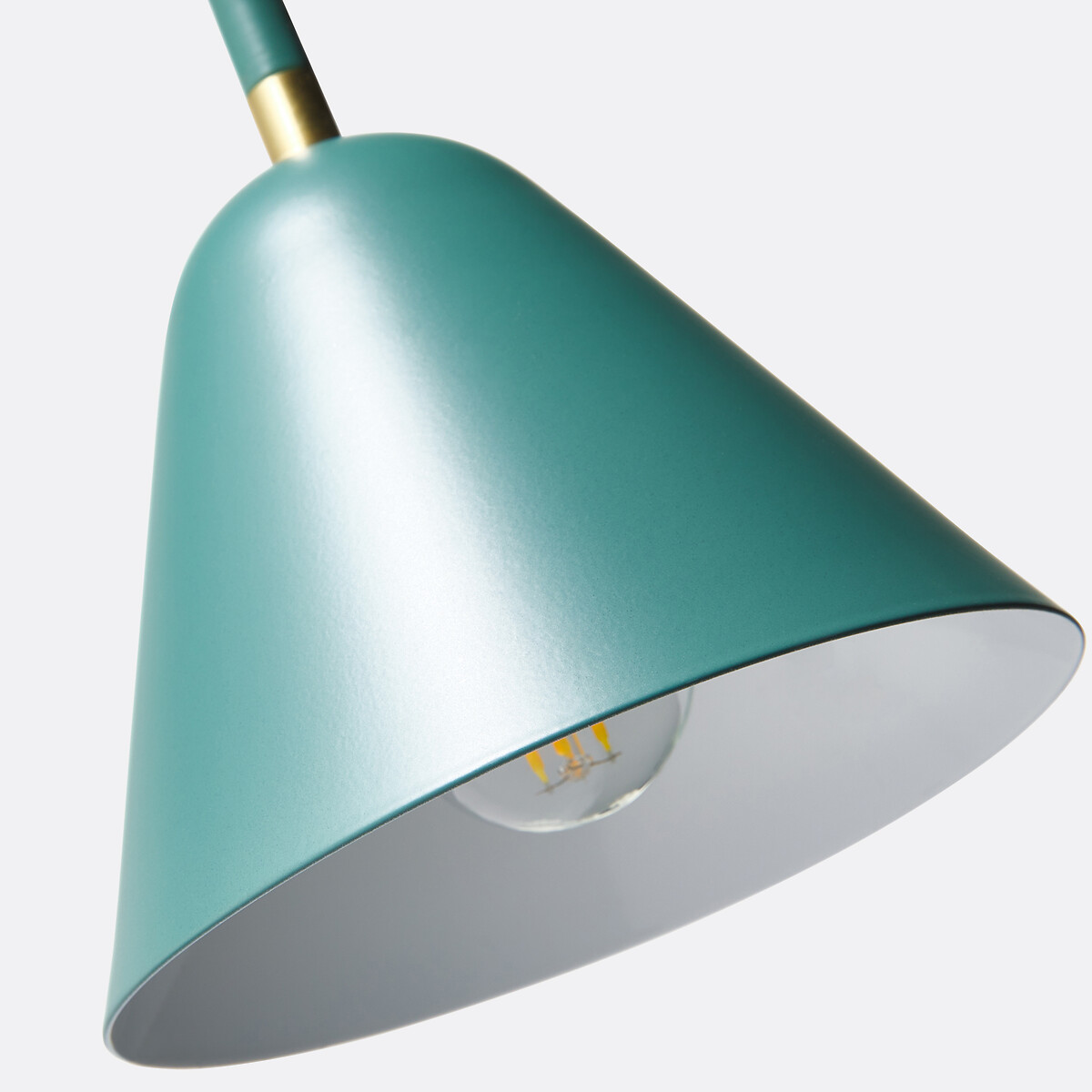 LA REDOUTE INTERIEURS<br>Candeeiro de mesa em ferro, Copita